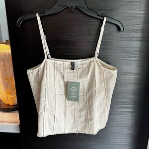 H&M Cream Camisole Top